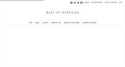 Desktop Screenshot of made-by-mermaids.com